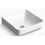 Kohler Forefront K-2661T-0 半嵌入式枱上洗臉盆